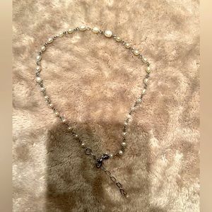 Very Simple Elegant Water Pearl 18 inch Length Necklace